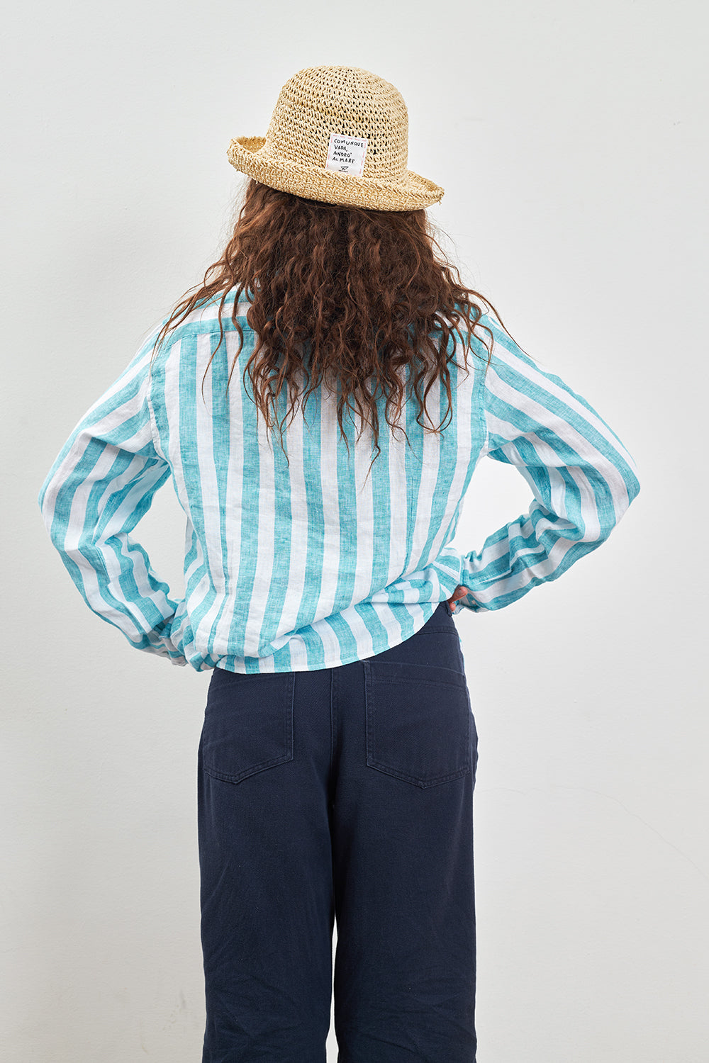 Camicia Lino Gin tonic & vuoti di memoria - Linea Daria 